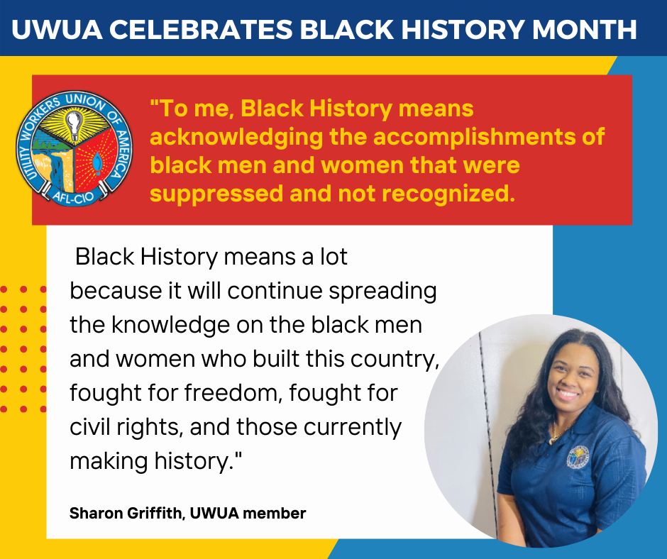 Sharon Griffith Black History Month